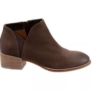 Sava Tegan Ankle Bootie NEW Size 8.5 Brown Nubuck Retail $124
